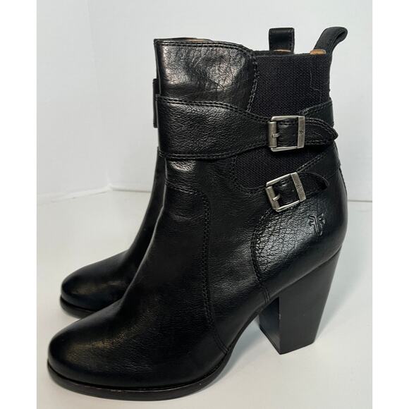 Frye Patty Gore Ankle Boot with Straps Size 9 - Picture 3 of 7